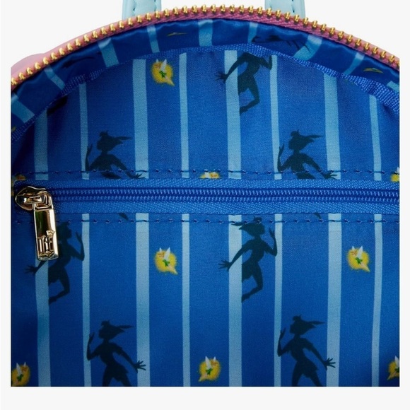 NWT Peter Pan Shadow Scene Loungefly Mini Backpack - Picture 4 of 6
